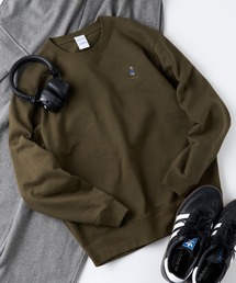 THE FINAL VIEW（ザファイナルビュー）の「【THE FINAL VIEW】TeddyBear ワンポイント刺繍 クルーネックスウェット テディベア ユニセックス（スウェット）」