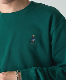 THE FINAL VIEW（ザファイナルビュー）の「【THE FINAL VIEW】TeddyBear ワンポイント刺繍 クルーネックスウェット テディベア ユニセックス（スウェット）」
