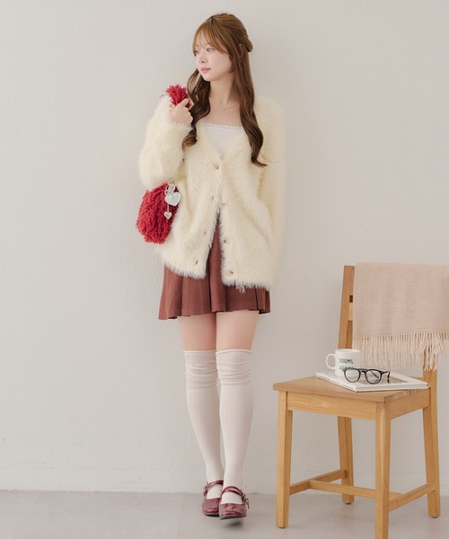 APPORTE PAR LES MARCHES（アポルテパーレマルシェ）の「【@re.__mi23企画】起毛ツイルプリーツスカート（スカート・レディース・ブラック/ブラウン/ベージュ・FREE）」の20枚目の写真