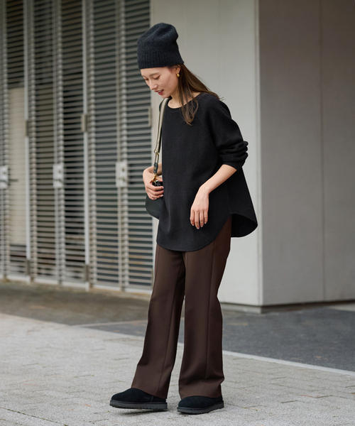 FRAMeWORK（フレームワーク）の「ウールワッフル ヘンリーネック