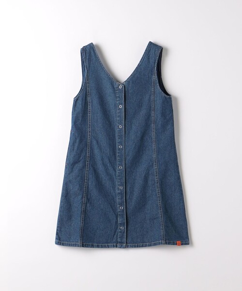 UNIVERSAL OVERALL(ユニバーサルオーバーオール)の「【別注】<UNIVERSAL OVERALL>TJ デニム 2WAYジャンパースカート / キッズ 140cm-160cm(ワンピース・キッズ・ダークグレー/コバルトブルー・M(140-150cm)/L(160cm))」の16枚目の写真