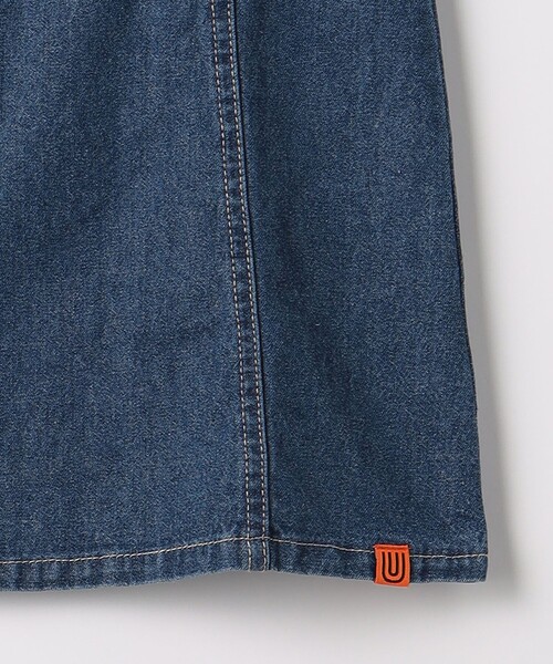 UNIVERSAL OVERALL(ユニバーサルオーバーオール)の「【別注】<UNIVERSAL OVERALL>TJ デニム 2WAYジャンパースカート / キッズ 140cm-160cm(ワンピース・キッズ・ダークグレー/コバルトブルー・M(140-150cm)/L(160cm))」の9枚目の写真