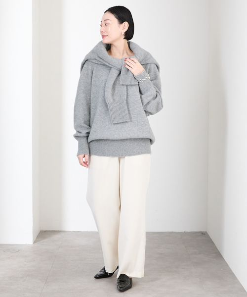 TOQUE （トック） アルパカウールVカーディガン 778591083