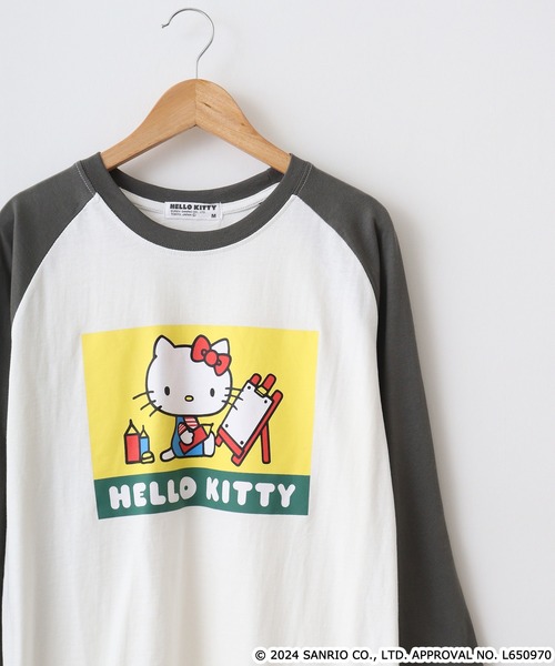 sanrio(サンリオ)の「サンリオキャラクターズ プリントラグラン七分袖Tシャツ(Tシャツ/カットソー・メンズ・K/N/B/G/I/P/C/D/E/F/T/U/A/H/J/O/Q/R・M/LL/L)」の3枚目の写真