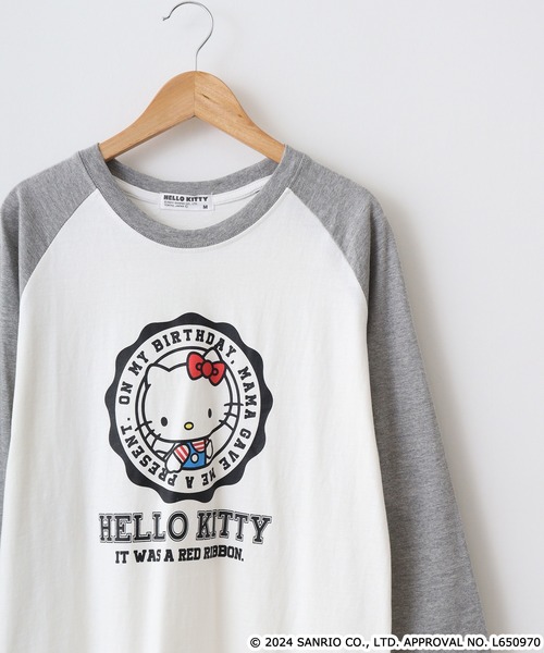 sanrio(サンリオ)の「サンリオキャラクターズ プリントラグラン七分袖Tシャツ(Tシャツ/カットソー・メンズ・K/N/B/G/I/P/C/D/E/F/T/U/A/H/J/O/Q/R・M/LL/L)」の5枚目の写真