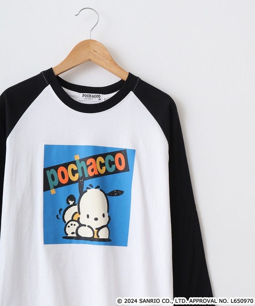 sanrio(サンリオ)の「サンリオキャラクターズ プリントラグラン七分袖Tシャツ(Tシャツ/カットソー・メンズ・K/N/B/G/I/P/C/D/E/F/T/U/A/H/J/O/Q/R・M/LL/L)」の8枚目の写真