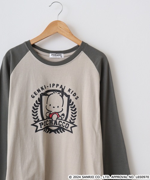 sanrio(サンリオ)の「サンリオキャラクターズ プリントラグラン七分袖Tシャツ(Tシャツ/カットソー・メンズ・K/N/B/G/I/P/C/D/E/F/T/U/A/H/J/O/Q/R・M/LL/L)」の10枚目の写真