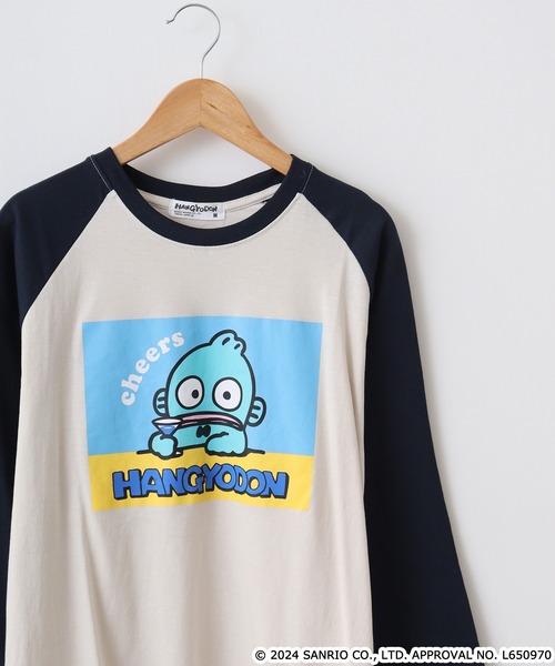 sanrio(サンリオ)の「サンリオキャラクターズ プリントラグラン七分袖Tシャツ(Tシャツ/カットソー・メンズ・K/N/B/G/I/P/C/D/E/F/T/U/A/H/J/O/Q/R・M/LL/L)」の11枚目の写真