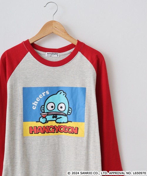 sanrio(サンリオ)の「サンリオキャラクターズ プリントラグラン七分袖Tシャツ(Tシャツ/カットソー・メンズ・K/N/B/G/I/P/C/D/E/F/T/U/A/H/J/O/Q/R・M/LL/L)」の12枚目の写真