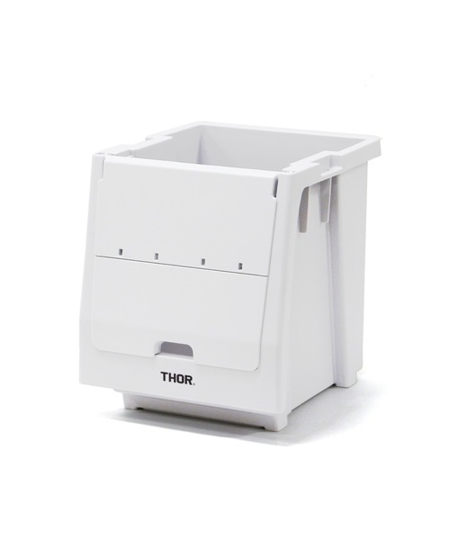 Detail(ディテール)の「THOR Stacking Shelf Container ソー スタッキングシェルフコンテナー 【本体】 収納ボックス 前開き式 収納棚 20L(収納グッズ・メンズ・オリーブ/ブラック/ライトグレー/ダークグレー/ホワイト・FREE)」の12枚目の写真