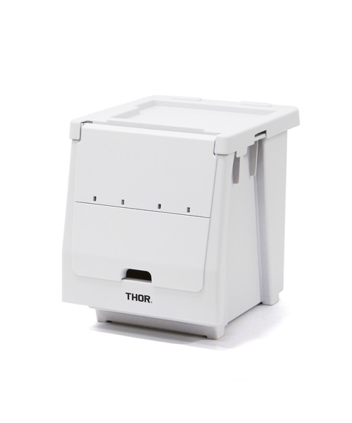 Detail(ディテール)の「THOR Stacking Shelf Container ソー スタッキングシェルフコンテナー 【本体】 収納ボックス 前開き式 収納棚 20L(収納グッズ・メンズ・オリーブ/ブラック/ライトグレー/ダークグレー/ホワイト・FREE)」の13枚目の写真
