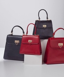 【WEB限定】ループ金具フラップハンドバッグ/fint フィント