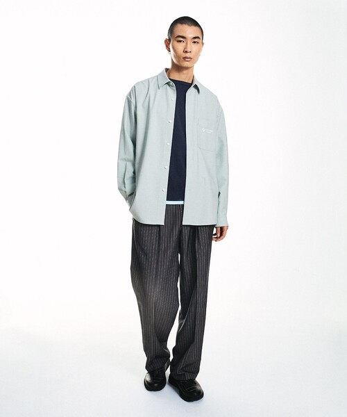 セール】City Ambient Products: ツイル 2タック ワイド スラックス