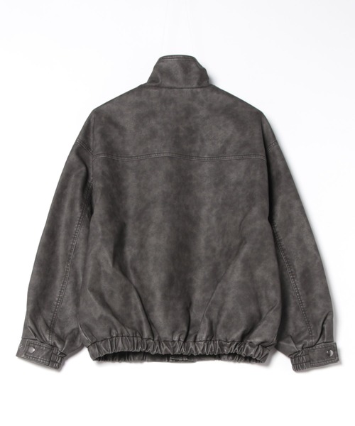 【セール】ウォッシュPUブルゾン(ブルゾン)|8(eight)(エイト) 【セール】ウォッシュPUブルゾン(ブルゾン)|8(eight)(エイト)
