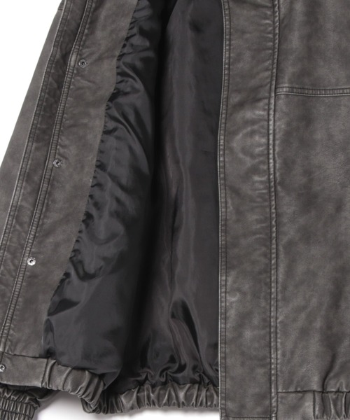 【セール】ウォッシュPUブルゾン(ブルゾン)|8(eight)(エイト) 【セール】ウォッシュPUブルゾン(ブルゾン)|8(eight)(エイト)