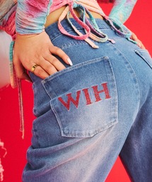 What Is Heart（ワットイズハート）の「flare denim pants- フレア デニム パンツ -（デニムパンツ）」