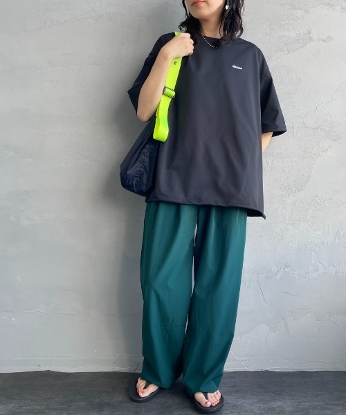 mina 7月号掲載】[MIZUNO/ミズノ] 別注 ドローコード付き ワンポイント