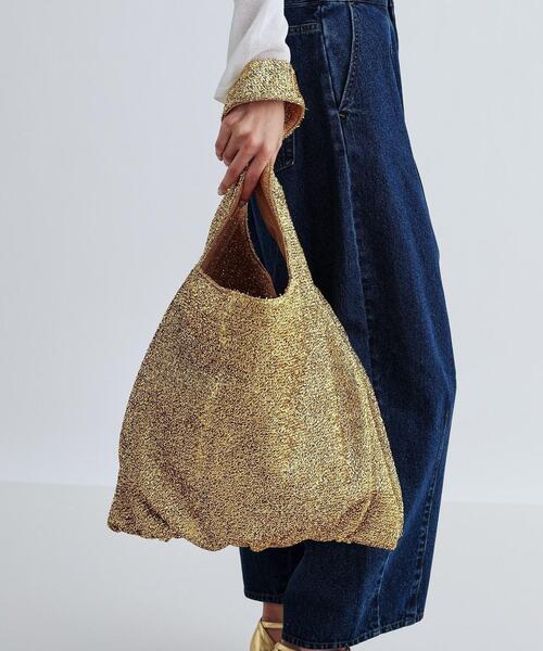 GALLEST(ギャレスト)の「【CONTROL FREAK】グリッタートート(トートバッグ・レディース・シルバー/ゴールド/ブラック・00)」の7枚目の写真