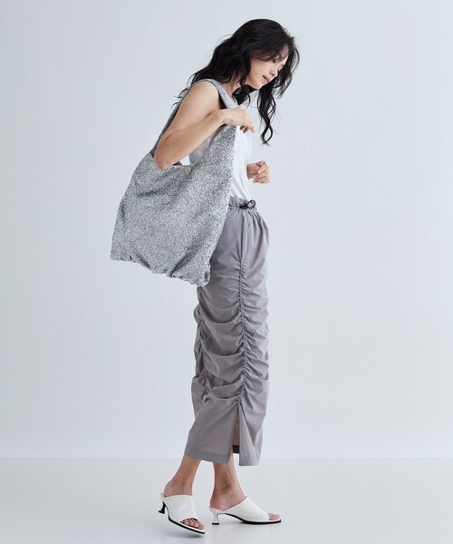 GALLEST(ギャレスト)の「【CONTROL FREAK】グリッタートート(トートバッグ・レディース・シルバー/ゴールド/ブラック・00)」の10枚目の写真