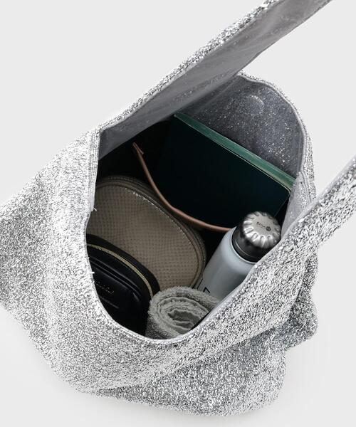 GALLEST(ギャレスト)の「【CONTROL FREAK】グリッタートート(トートバッグ・レディース・シルバー/ゴールド/ブラック・00)」の16枚目の写真