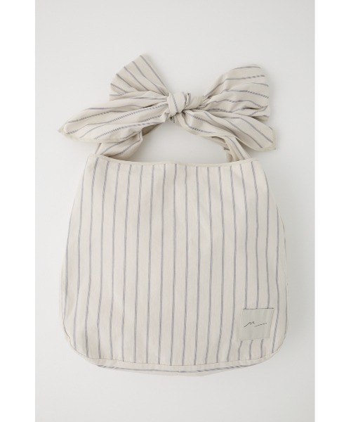 M_（エムアンダーバー）の「【M_】STRIPE TAPETIE トートバッグ