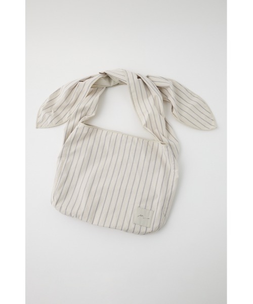 M_（エムアンダーバー）の「【M_】STRIPE TAPETIE トートバッグ