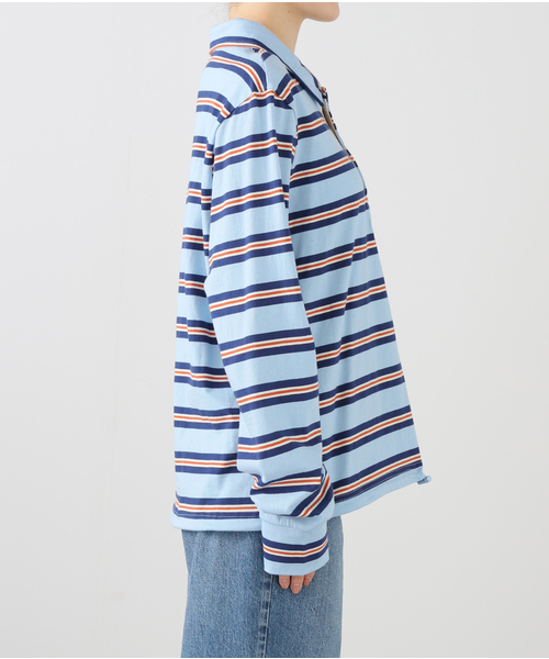 トップス GLOWNY TERRY PK LONG SLEEVE MUSINSA公式 | GLOWNY TERRY PK LONG SLEEVE (BLACK)