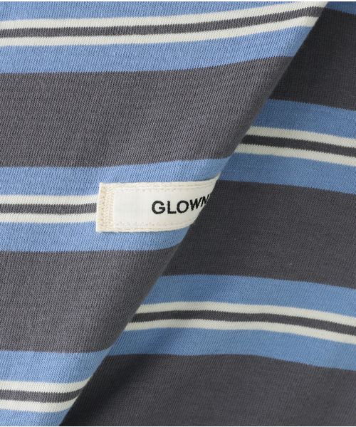 GLOWNY/グロウニー TERRY PK LONG SLEEVE（ポロシャツ）｜GLOWNY