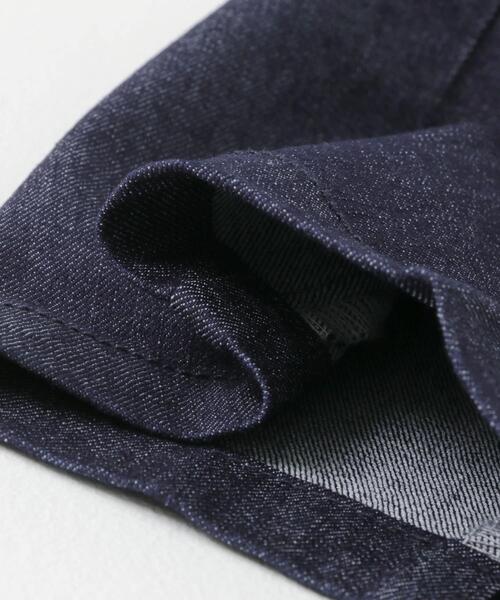 ITEMS URBANRESEARCH（アイテムズ アーバンリサーチ）の「1-tuck テーパード デニムスラックス（デニムパンツ・メンズ・ネイビー/ブラック/ホワイト・MEDIUM/LARGE）」の9枚目の写真