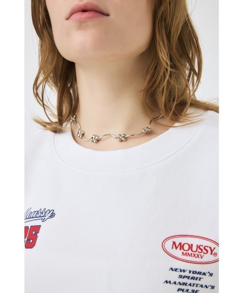 MOUSSY（マウジー）の「FLORAL CHAIN チョーカー（チョーカー・レディース・ゴールド/シルバー・FREE）」の7枚目の写真