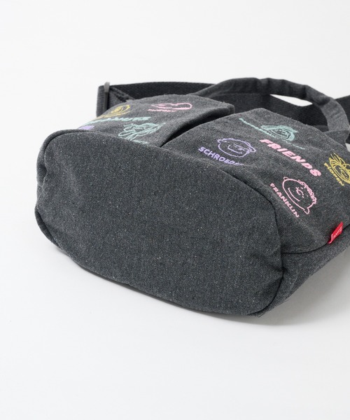 ROOTOTE(ルートート)の「【ROOTOTE】ショルダー付トートバッグ IP.BRポケッツ.Peanuts-0C(トートバッグ・レディース・グレー/アイボリー/ダークグレー/ベージュ・FREE)」の6枚目の写真