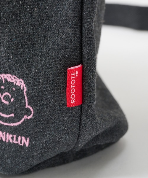 ROOTOTE(ルートート)の「【ROOTOTE】ショルダー付トートバッグ IP.BRポケッツ.Peanuts-0C(トートバッグ・レディース・グレー/アイボリー/ダークグレー/ベージュ・FREE)」の13枚目の写真