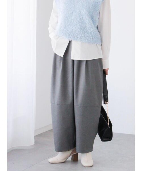 Te chichi TERRASSE(テチチテラス)の「切替カーブパンツ(その他パンツ・レディース・ベージュ/グレー/ブラック・F)」の3枚目の写真