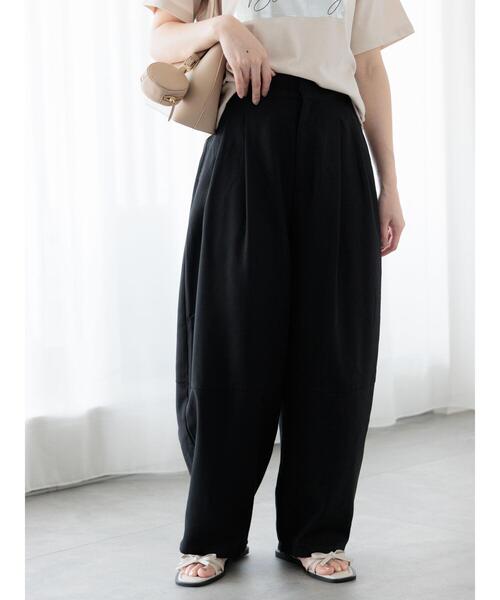 Te chichi TERRASSE(テチチテラス)の「切替カーブパンツ(その他パンツ・レディース・ベージュ/グレー/ブラック・F)」の6枚目の写真