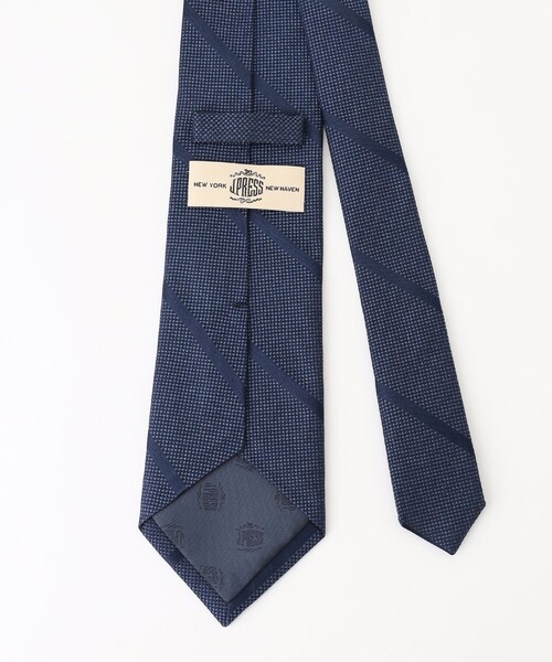 J.PRESS（ジェイプレス）の「【GEOMETRIC JACQUARD COLLECTION】ジオメトリックジャガード ネクタイ（ネクタイ・メンズ・ダルブルー系1/ネイビー系1・F）」の4枚目の写真