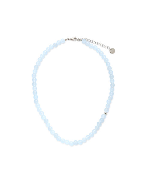 human woman（ヒューマンウーマン）の「◆カラーストーンネックレス（ネックレス・レディース・ピンク/ブルー・ﾌﾘ-）」の3枚目の写真