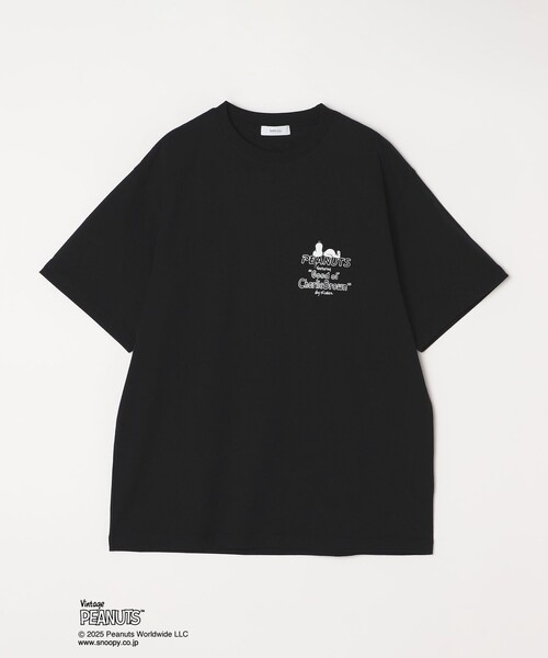 SHIPS any: SNOOPY コラボ NOT THERE グラフィック バック