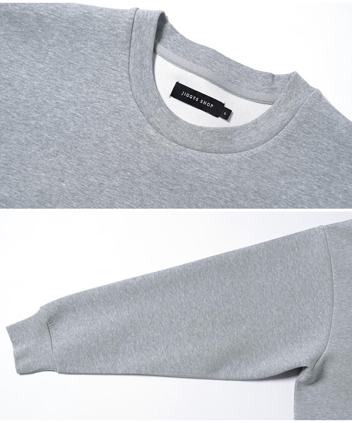 jiggys shop（ジギーズショップ）の「ダブルフェイススウェットトレーナー（スウェット・メンズ・ブラック/オフホワイト/ミックスグレー・X-LARGE/LARGE/MEDIUM）」の15枚目の写真