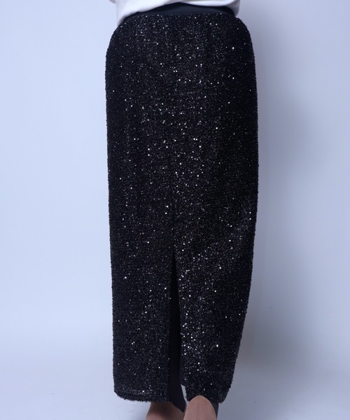 rovtski（ロフトスキー）の「Y-スパンコールスカート（スカート・レディース・その他・FREE）」の3枚目の写真
