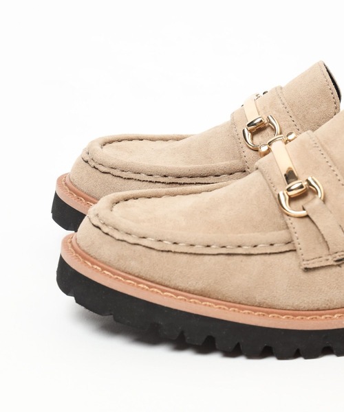 GLOBAL WORK（グローバルワーク）の「MATINEE LINE/ビットローファー/321424（ローファー・レディース・ベージュ/ブラック・MEDIUM/LARGE）」の20枚目の写真