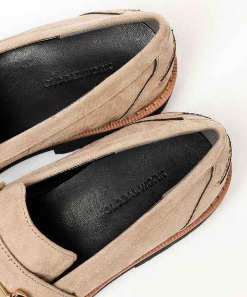 GLOBAL WORK（グローバルワーク）の「MATINEE LINE/ビットローファー/321424（ローファー・レディース・ベージュ/ブラック・MEDIUM/LARGE）」の18枚目の写真