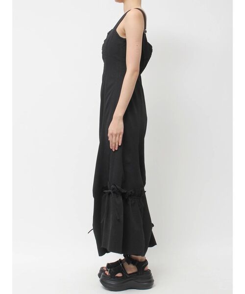 EMODA（エモダ）の「アシンメトリードローマキシワンピース（ワンピース・レディース・ブラック/グレー/ホワイト・FREE）」の15枚目の写真
