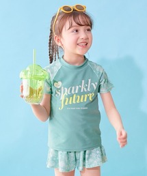 devirock（デビロック）の「長袖・半袖が選べる インナー付き UVカット Tシャツ型セットアップ水着（水着）」