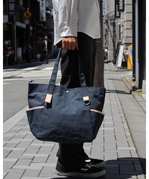 master-piece(マスターピース)の「master-piece / RB TOTE2 トートバッグM / No.224051(トートバッグ・メンズ・ブルー/アイボリー/ブラック/カーキ・FREE)」の4枚目の写真