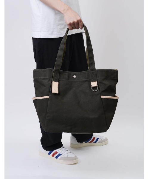 master-piece(マスターピース)の「master-piece / RB TOTE2 トートバッグM / No.224051(トートバッグ・メンズ・ブルー/アイボリー/ブラック/カーキ・FREE)」の14枚目の写真