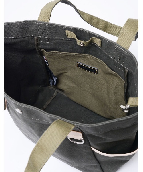 master-piece(マスターピース)の「master-piece / RB TOTE2 トートバッグM / No.224051(トートバッグ・メンズ・ブルー/アイボリー/ブラック/カーキ・FREE)」の12枚目の写真