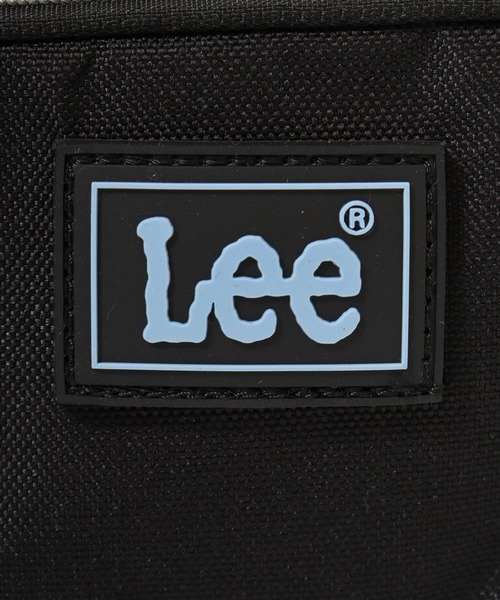 Lee(リー)の「Lee ポリエステル ラバープレート 前ポケット付 ポーチ(ポーチ・レディース・ブラック×ホワイト/ブラック×ブルー・FREE)」の10枚目の写真
