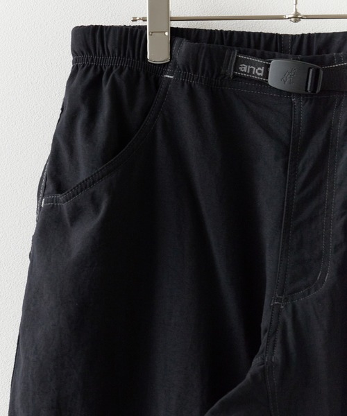 and wander(アンドワンダー)の「and wander/アンドワンダー×GRAMICCI/グラミチ nylon ナイロンパンツ(その他パンツ・メンズ・グレー/ブラック・XL/L/M)」の5枚目の写真