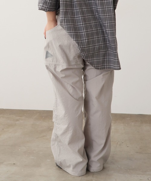 and wander(アンドワンダー)の「and wander/アンドワンダー×GRAMICCI/グラミチ nylon ナイロンパンツ(その他パンツ・メンズ・グレー/ブラック・XL/L/M)」の17枚目の写真
