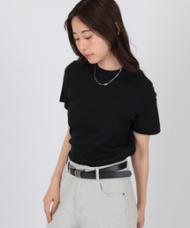 crew neck basic cotton t-shirt